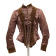 dress bodice, closed, front.